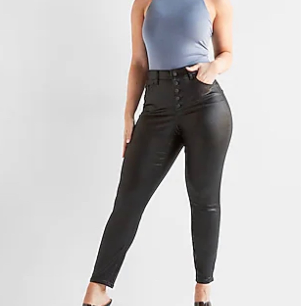 Express black jeans